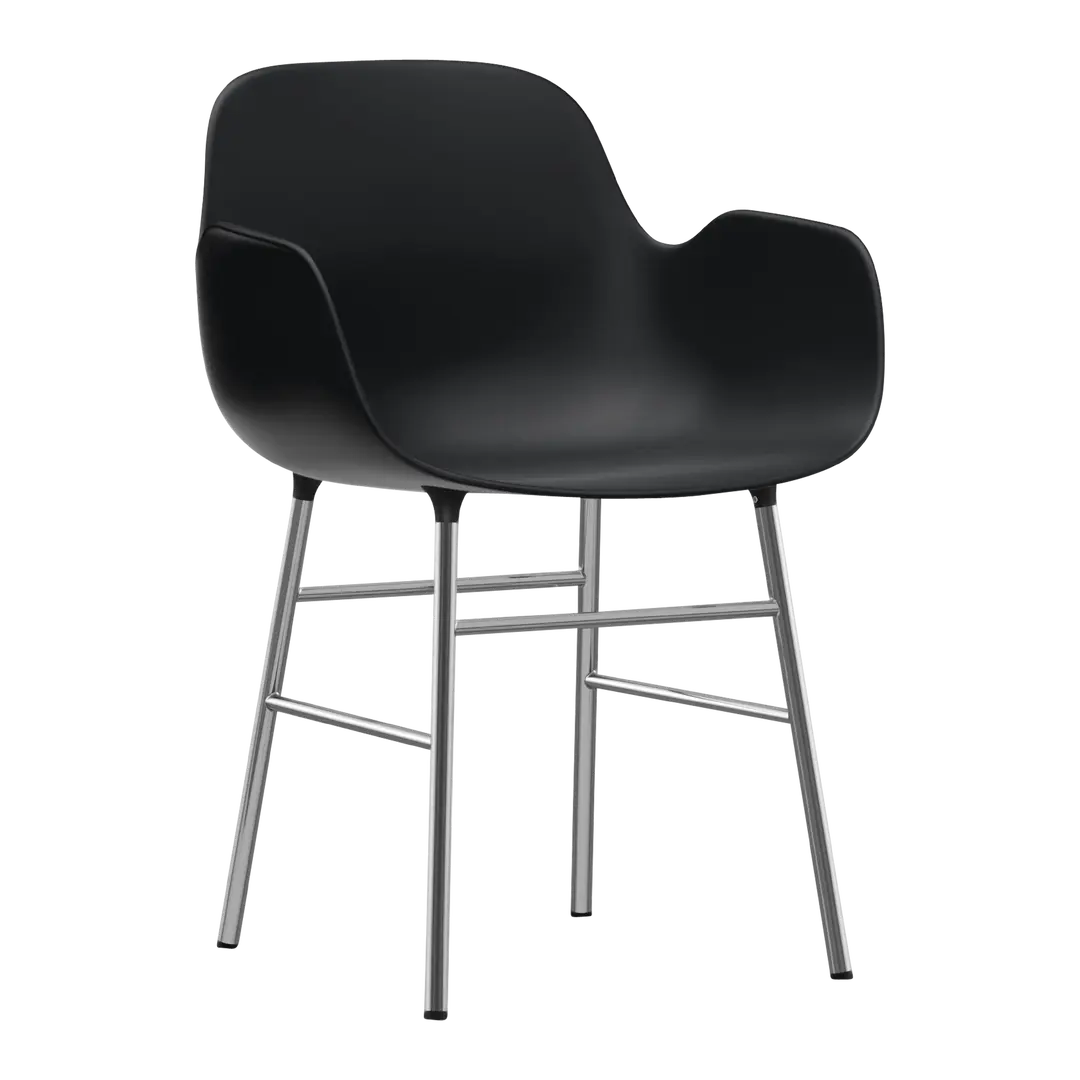 sedia con braccioli Form