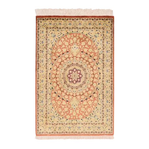 tapis persan Ghom Seide
