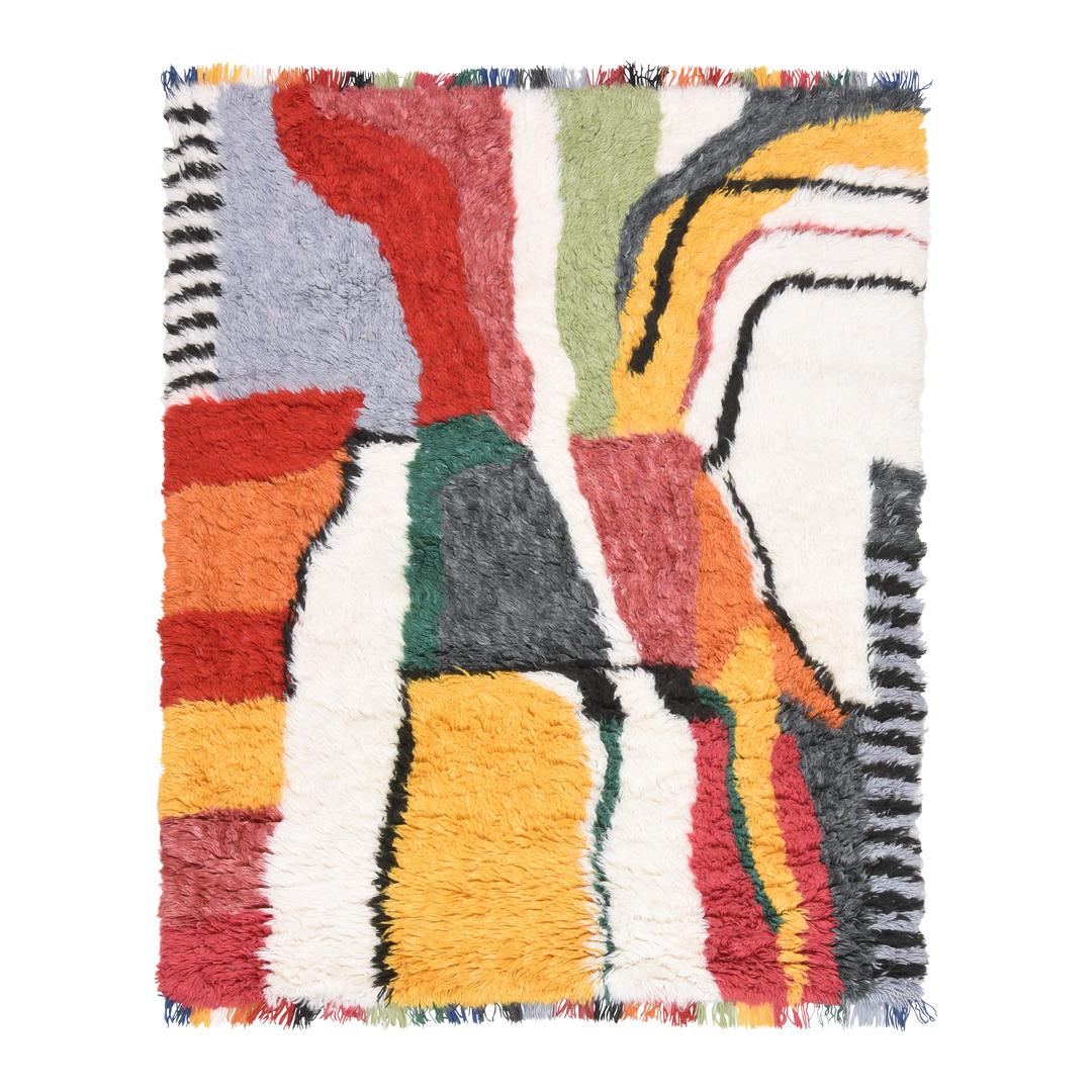 tapis à fibres élevés Fluffy Bunt