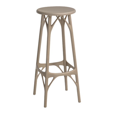sgabello da bar A.I. Stool Light
