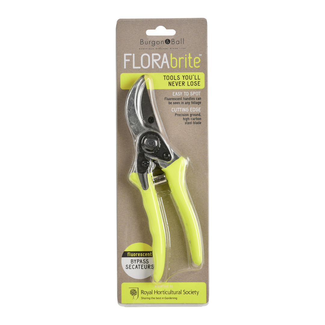forbici da giardino Fluoriszierend