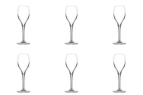 set de verres à champagne Opale