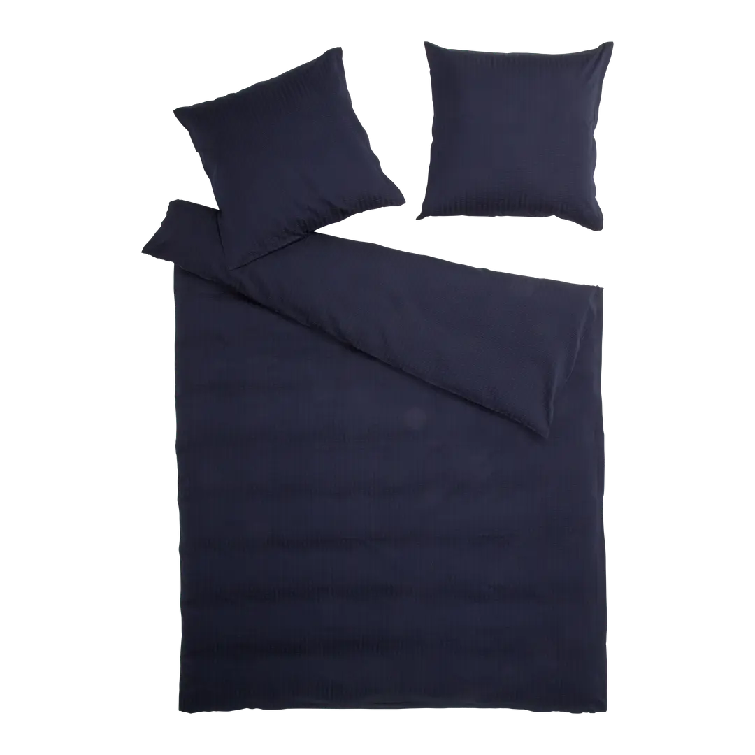 housse de duvet SATIN-SEERSUCKER