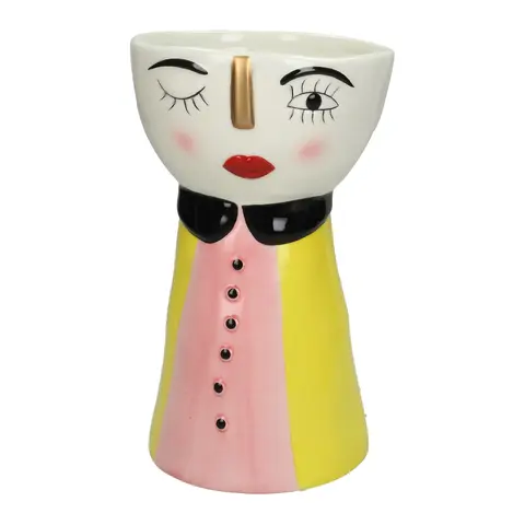 vaso decorativo Face