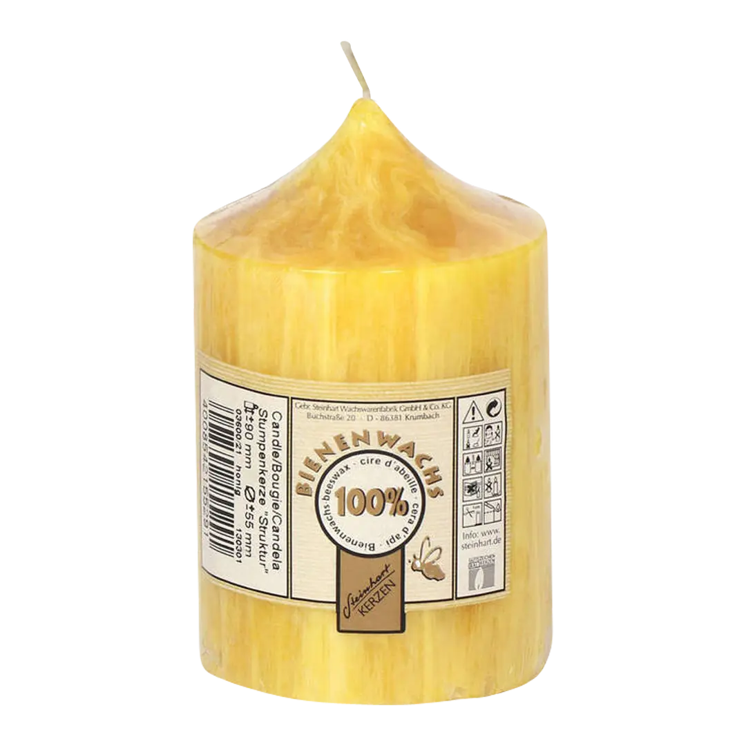 candela cilindrica Honey
