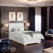 lit boxspring Lenno