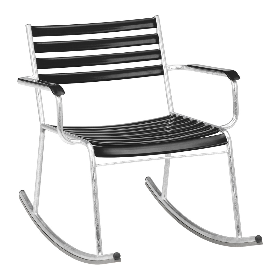 fauteuil à bascule de jardin BAETTIG