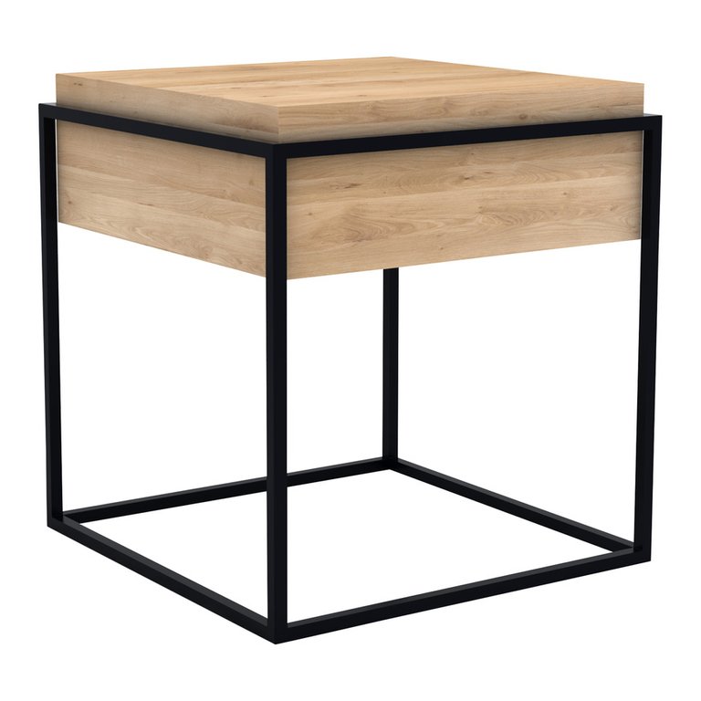 Acheter Ethnicraft table d’appoint MONOLIT en marron