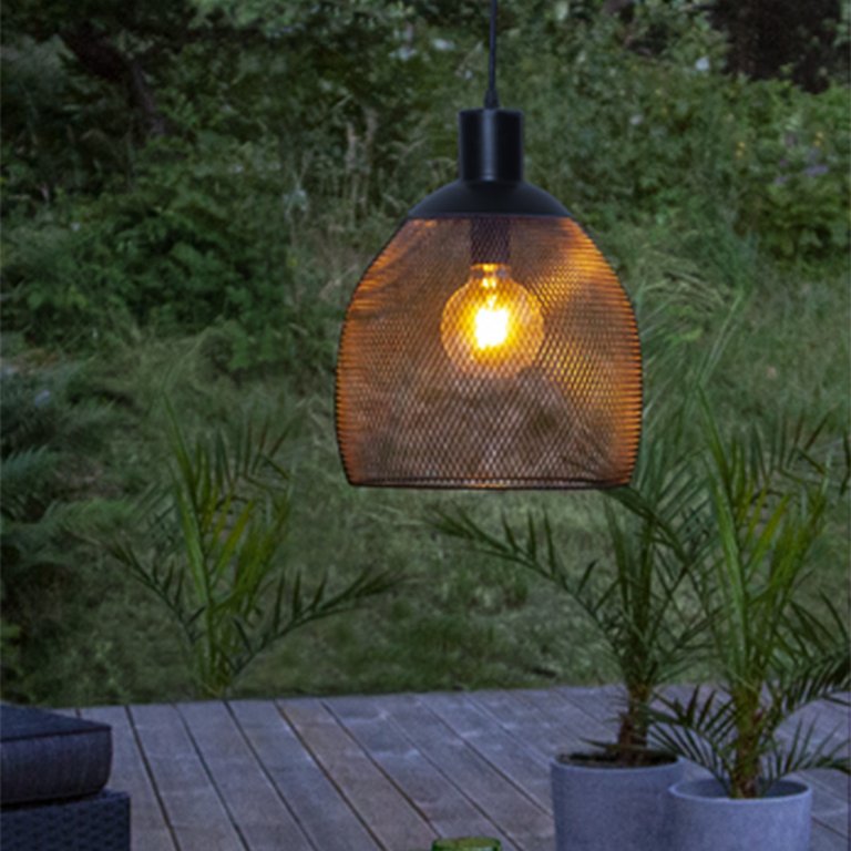 Outdoor Hängeleuchte Solar Sunlight in schwarz kaufen