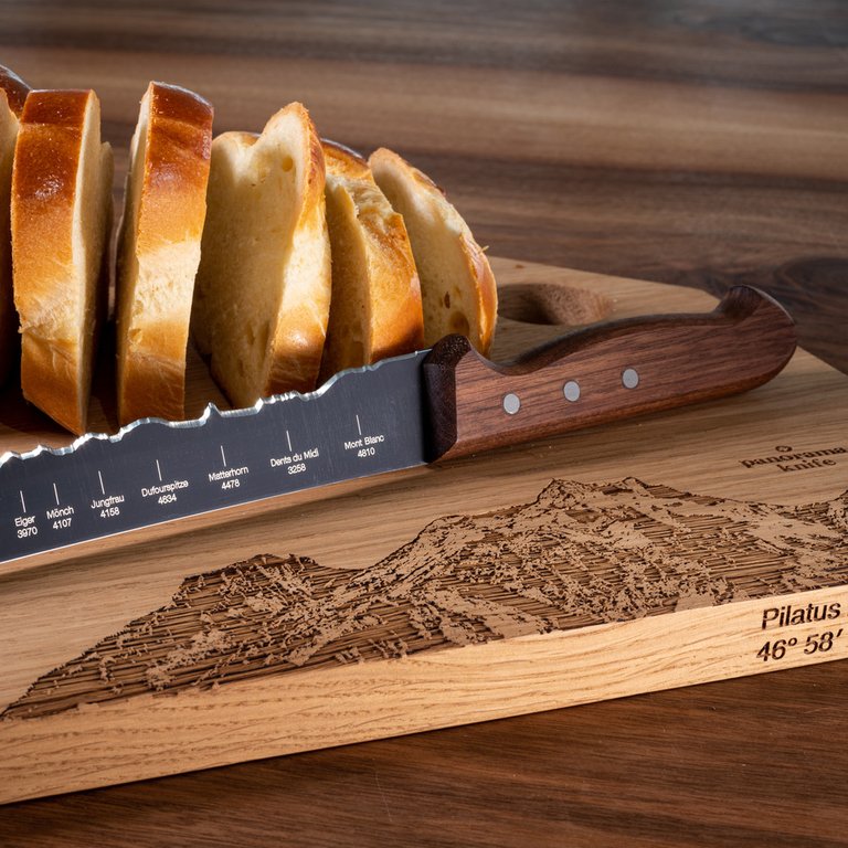 Protège-lame magnétique, Couteau à pain - Panoramaknife - Schweiz