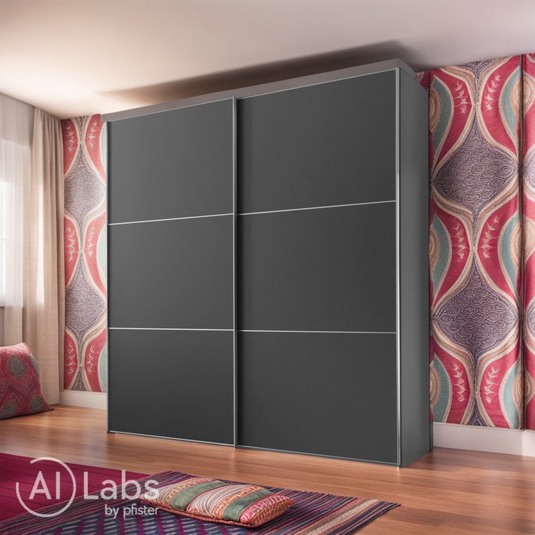 Acheter Moderano armoire à portes coulissantes PRIMO en grise