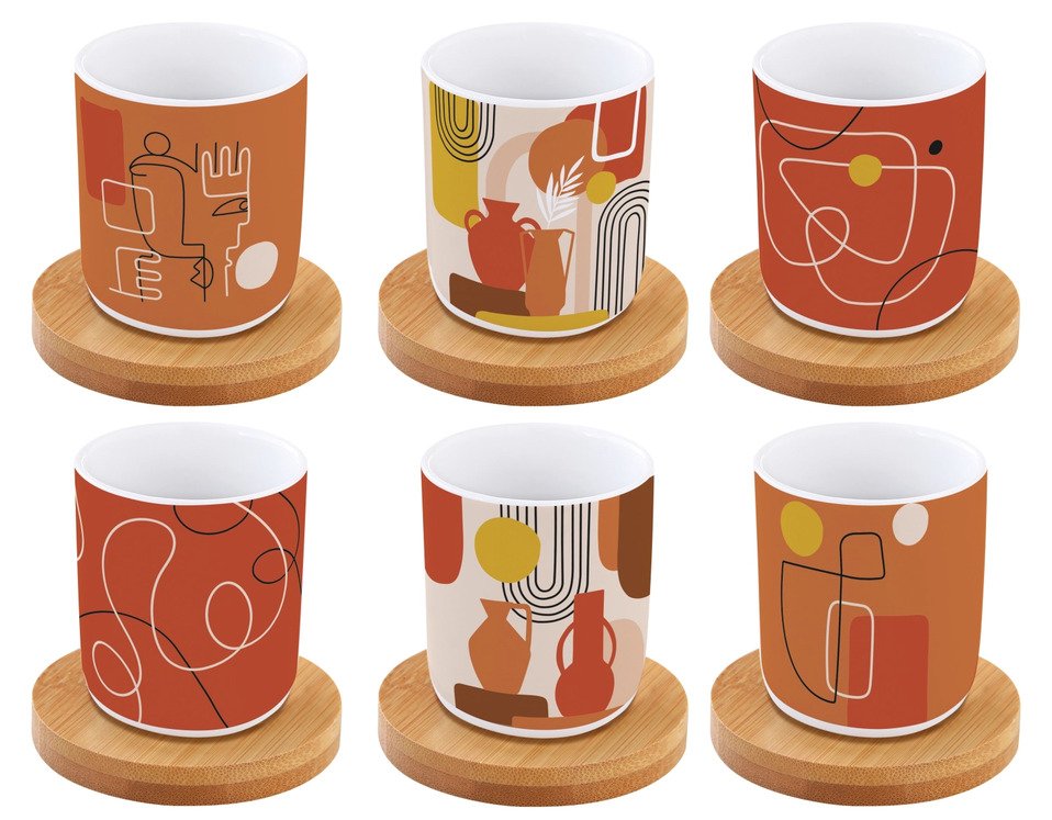 set de gobelets à espresso Mania