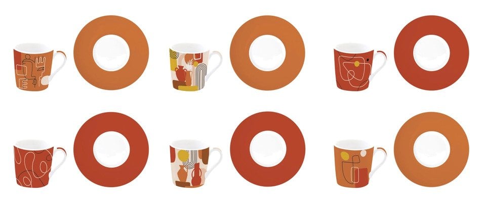 Espressotassen-Set Mania