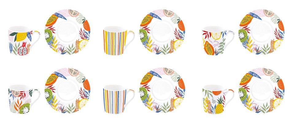Espressotassen-Set Mania