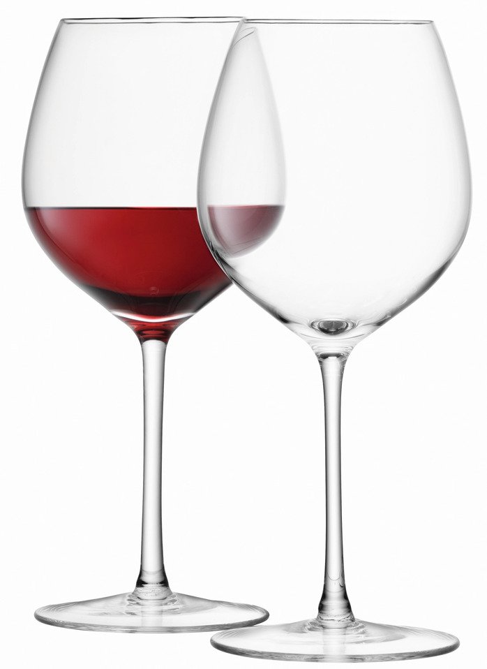 set di bicchieri da vino rosso Wine