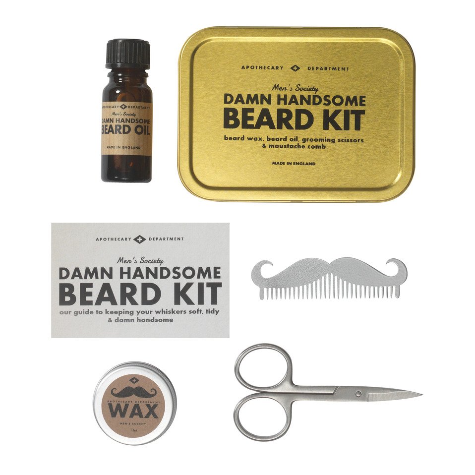 kit per la cura d. barba GENTLEMAN'S