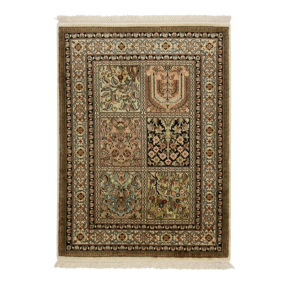 tapis d’Orient classiques Kashmir Seide Indien