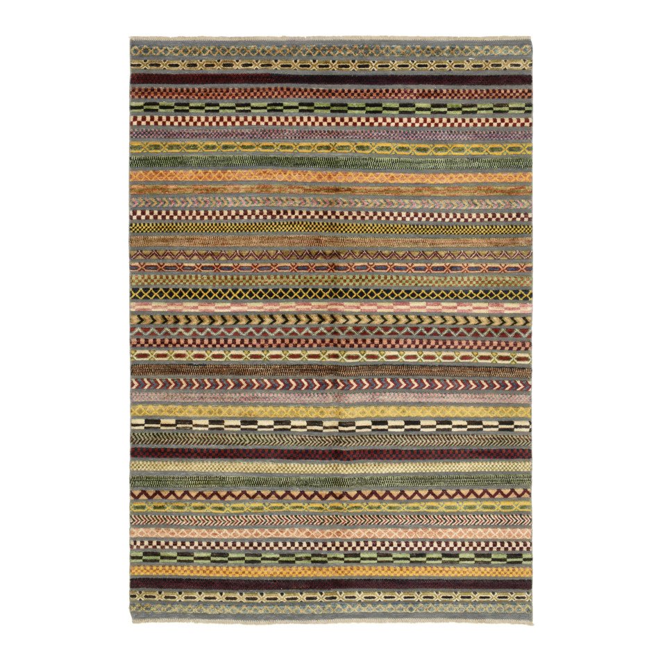 tapis d’Orient classiques Afghan Funky Line