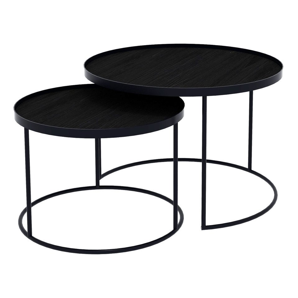 Ethnicraft Tischgestell Tray Table in schwarz kaufen