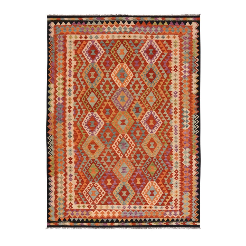 kilim/tissu plat Afghan Kelim