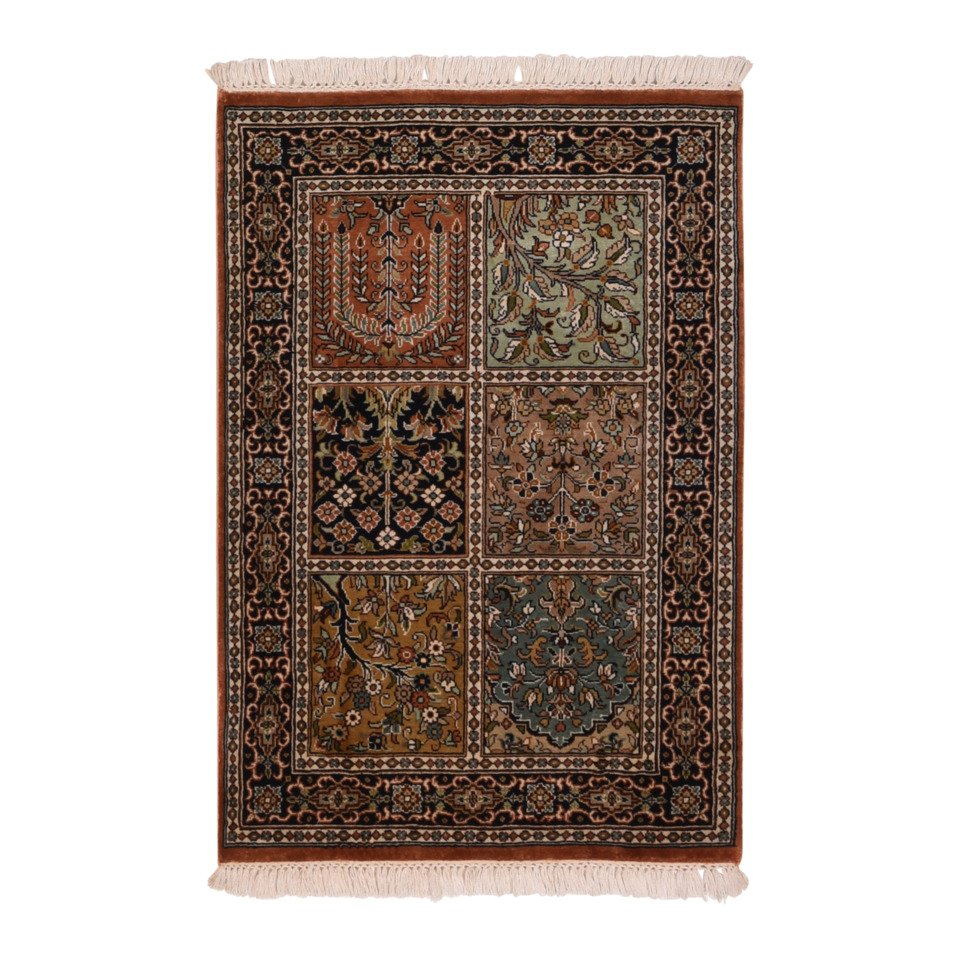 tapis d’Orient classiques Kashmir Seide Indien