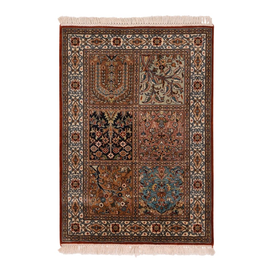 tapis d’Orient classiques Kashmir Seide Indien