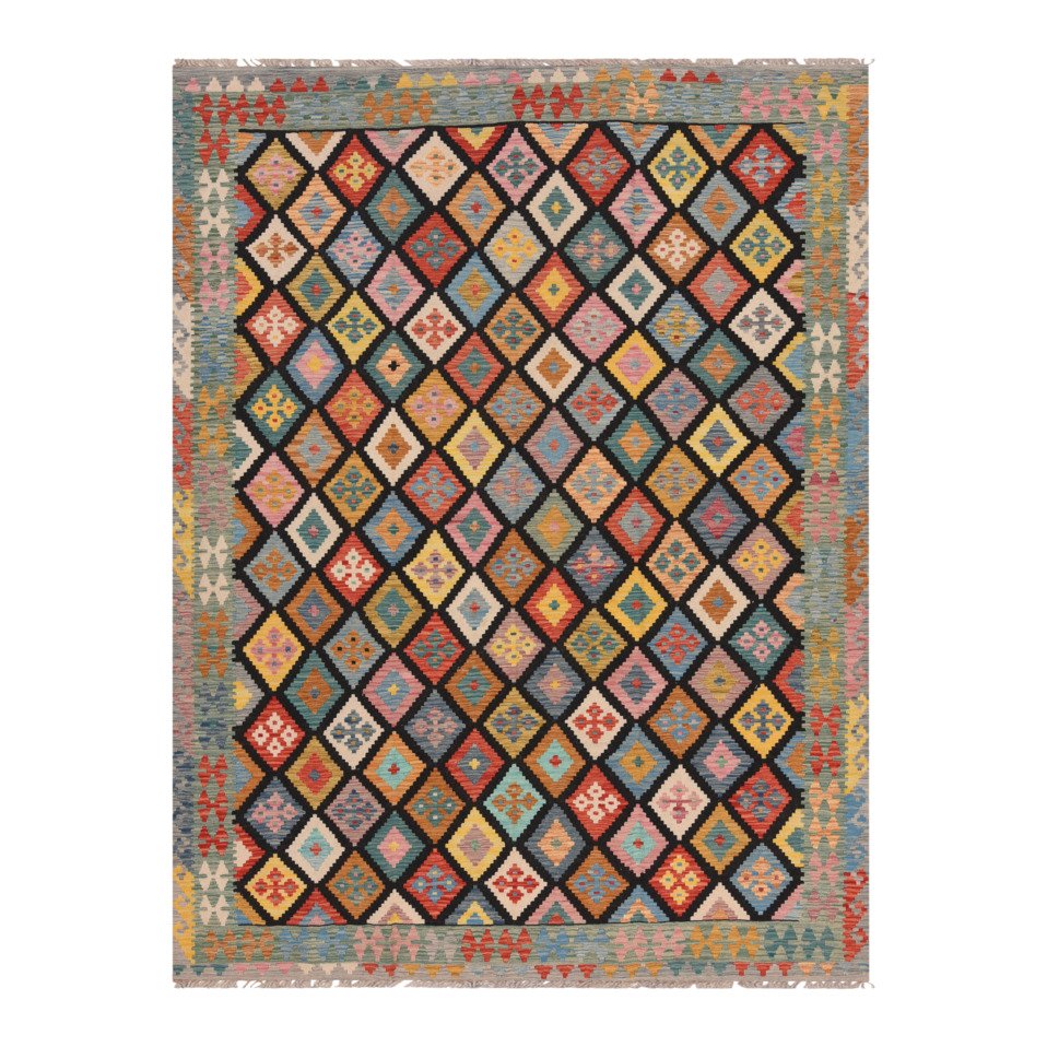 kilim/tissu plat Afghan Kelim