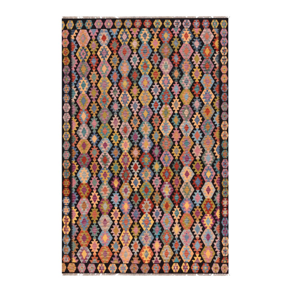 kilim/tissu plat Afghan Kelim