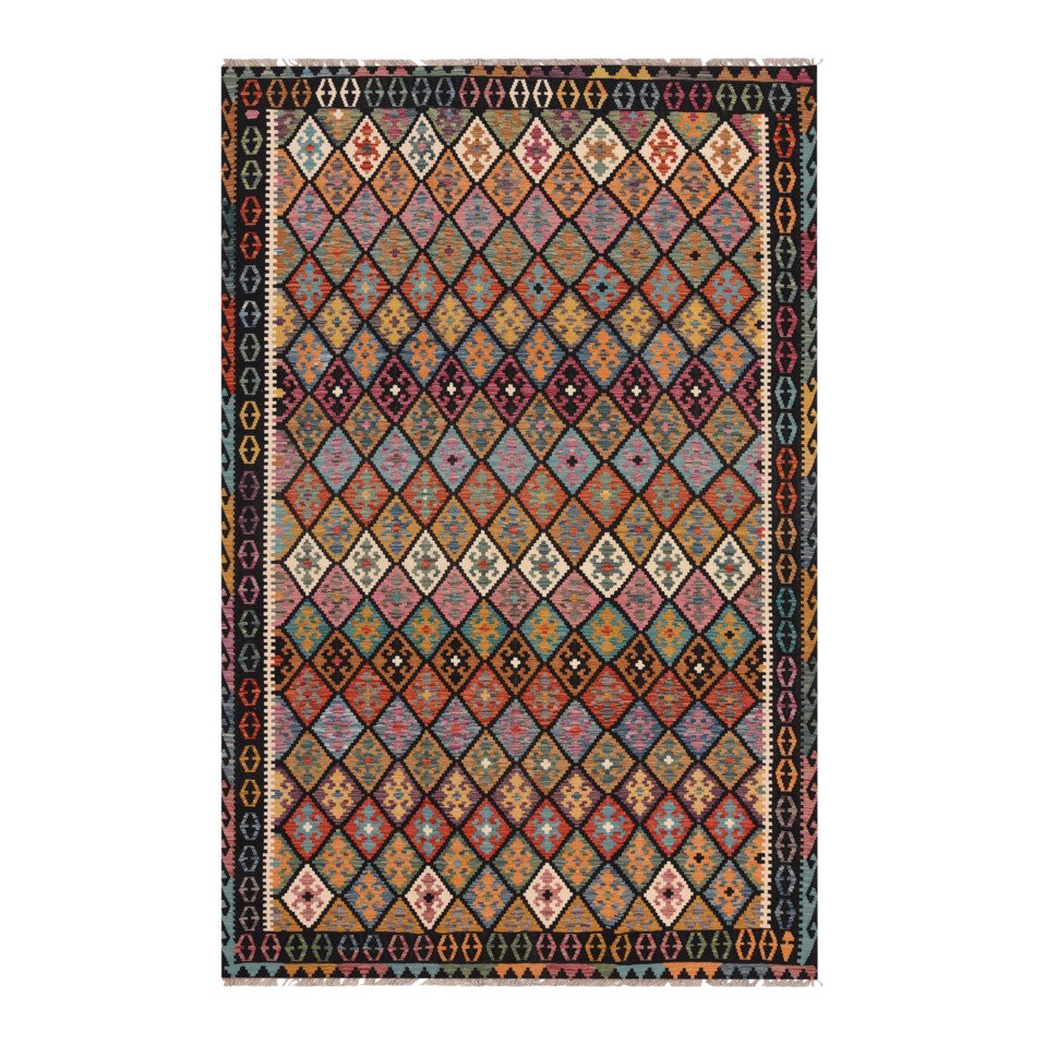 kilim/tissu plat Afghan Kelim