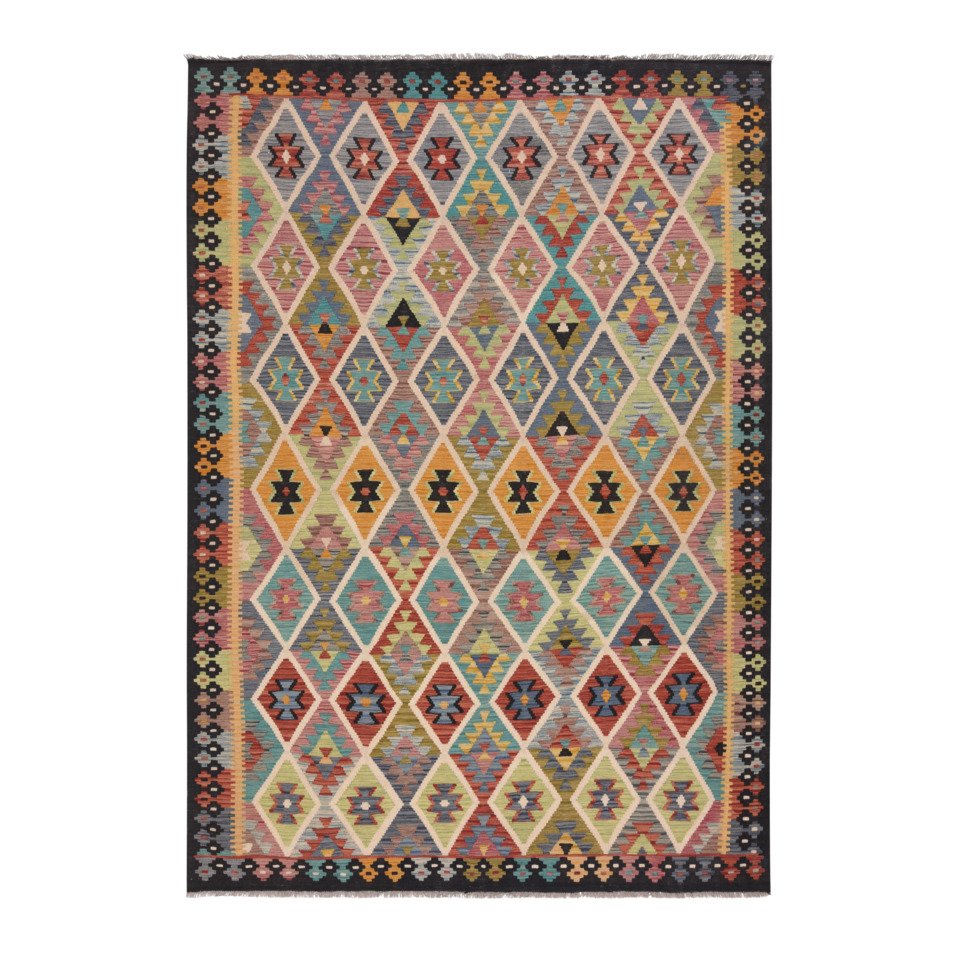 kilim/tissu plat Afghan Kelim