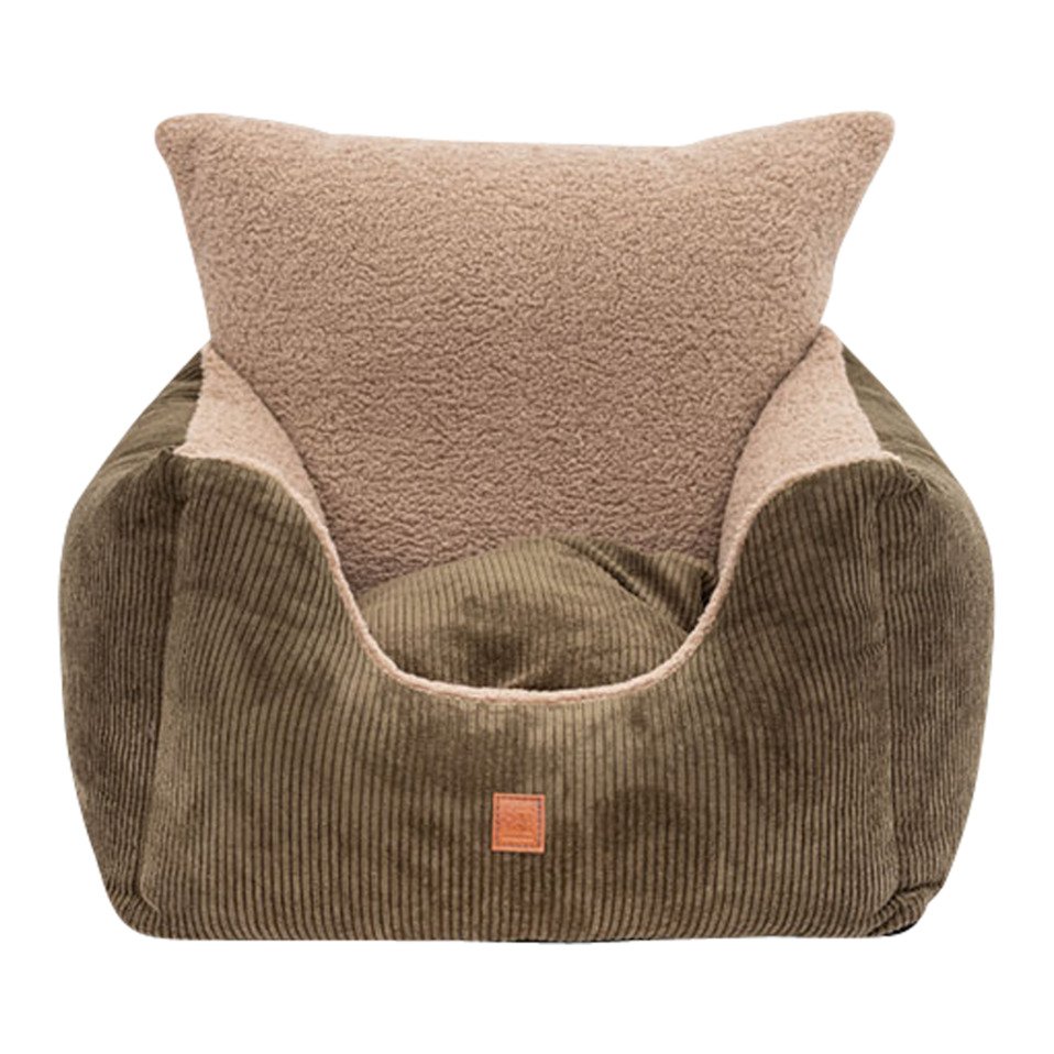 Maximum Pet Products Hundebett Größe L – Robust, Wasserfest, Kaufsicher, Grün, 100x80x10 Cm