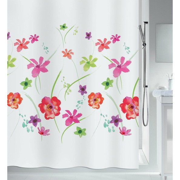 tenda per doccia Flower Meadow