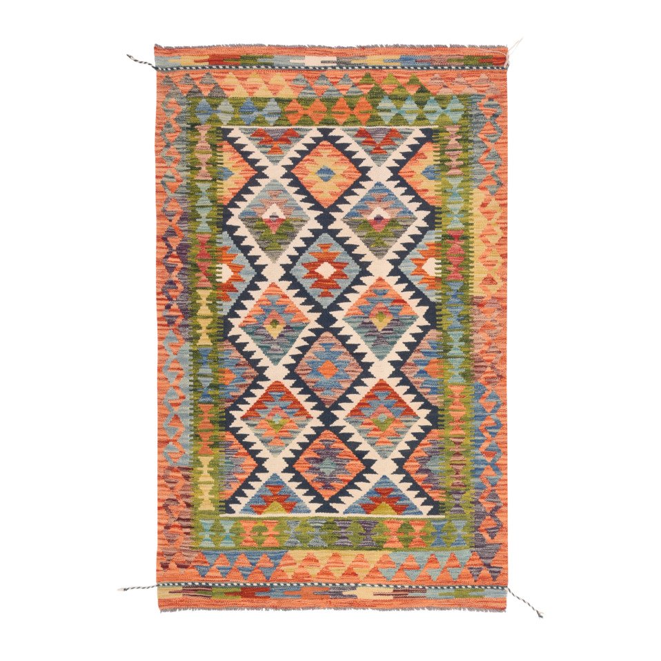 kilim/tissu plat Afghan Kelim