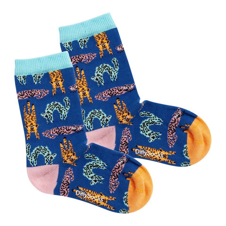 chaussettes pour enfants FIGHT LIKE A CAT