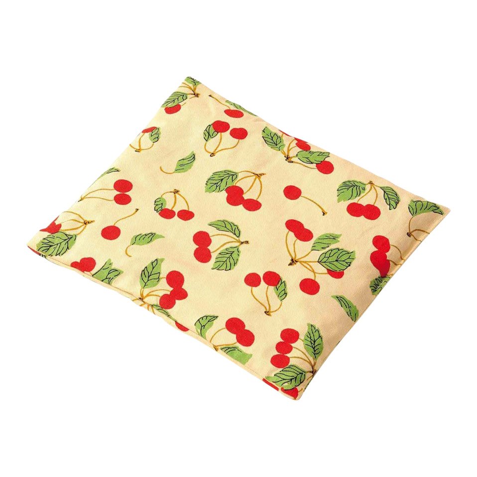 coussin rempli de graines Cherry