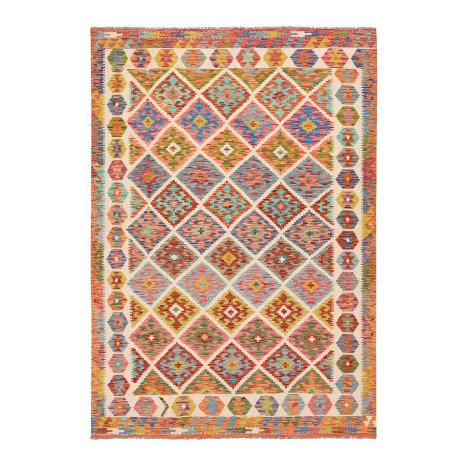 kilim/tissu plat Afghan Kelim