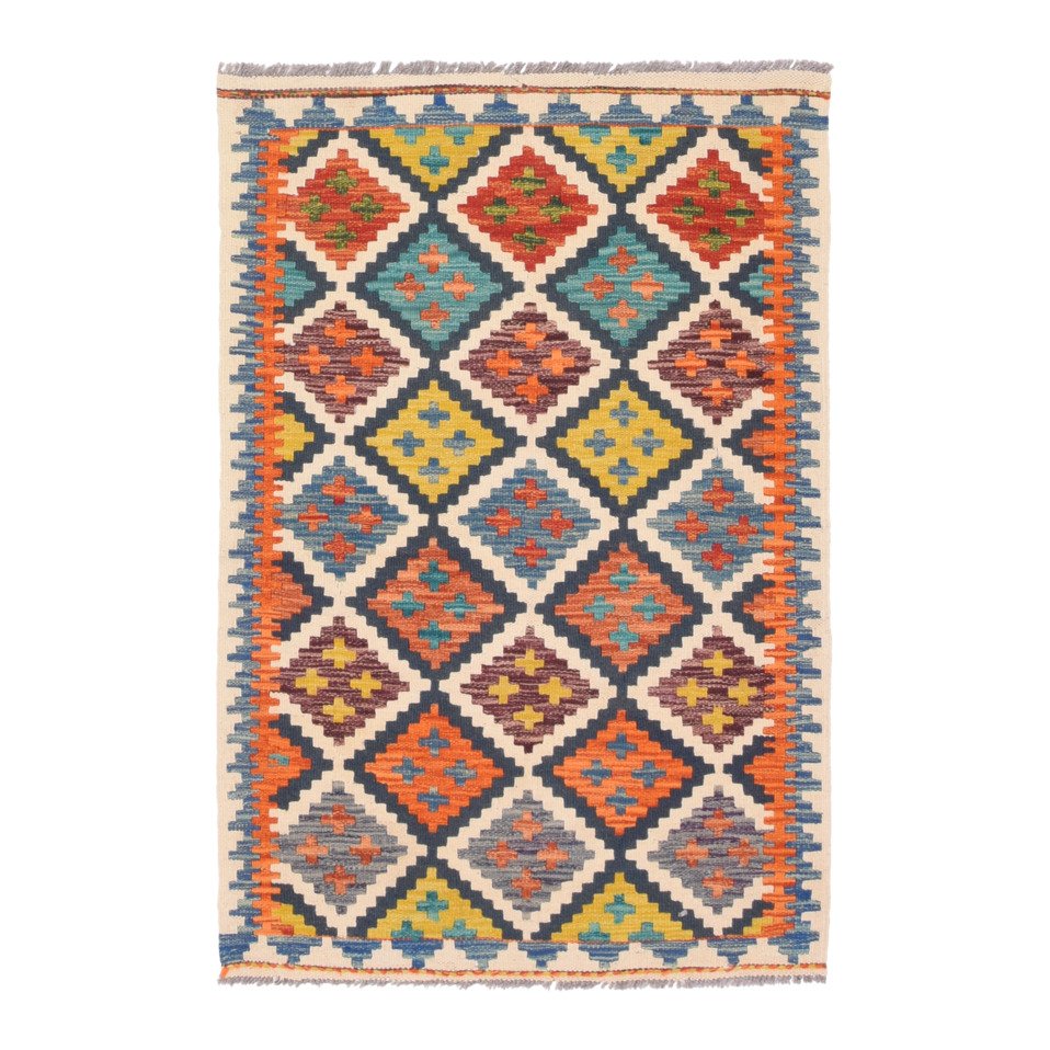 kilim/tissu plat Afghan Kelim