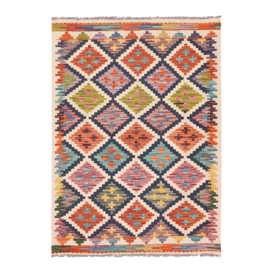 kilim/tissu plat Afghan Kelim