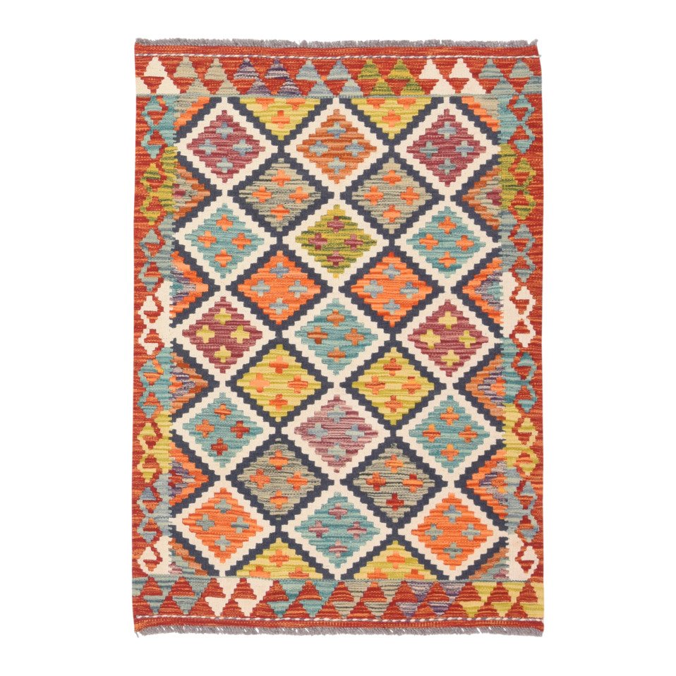 kilim/tissu plat Afghan Kelim