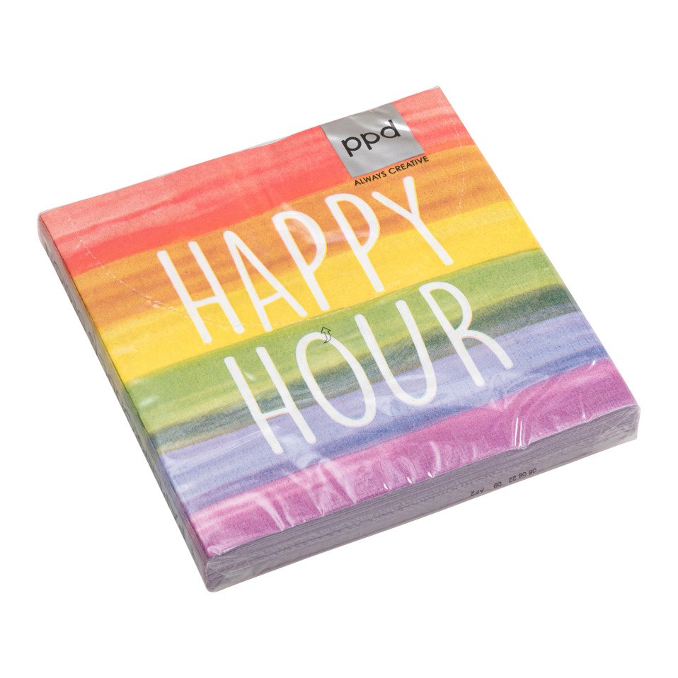 serviettes en papier HAPPY HOUR