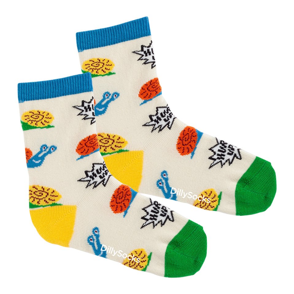 chaussettes pour enfants Hurry Up Slow