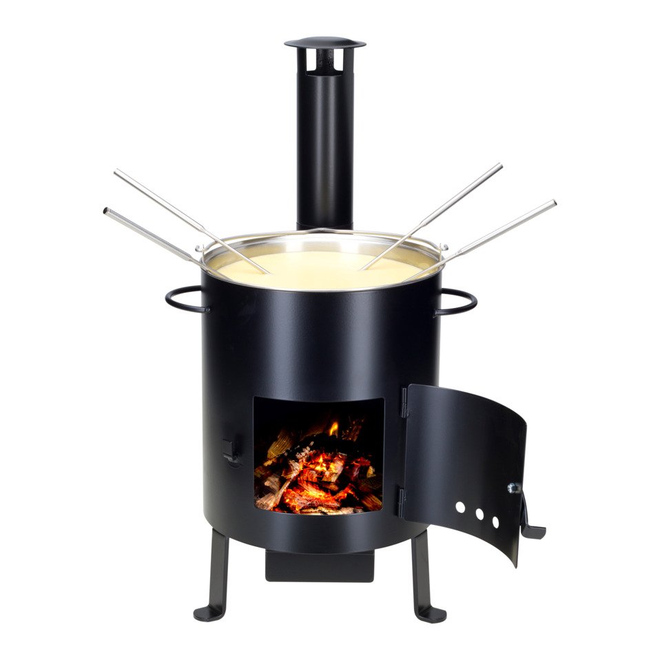 Fondue- und Grillofen Open Air