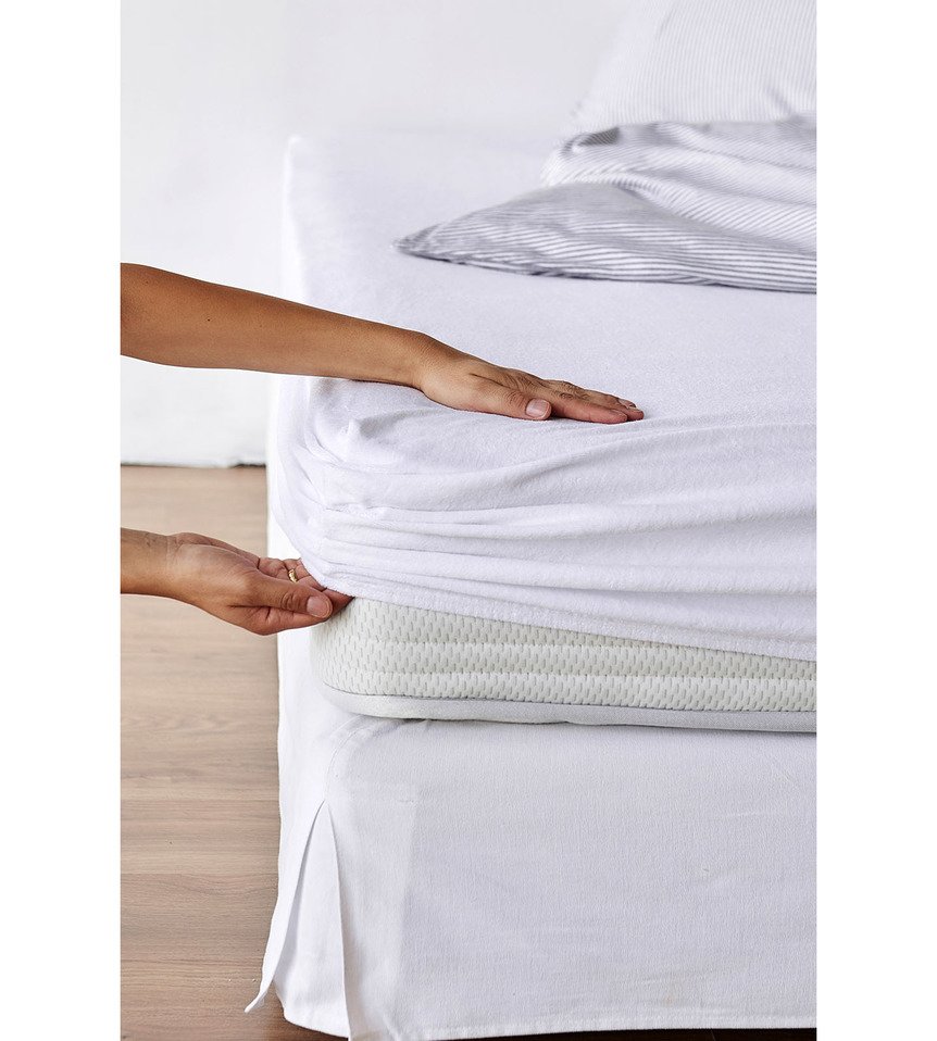 drap-housse pour boxspring Fixmolton Frottee