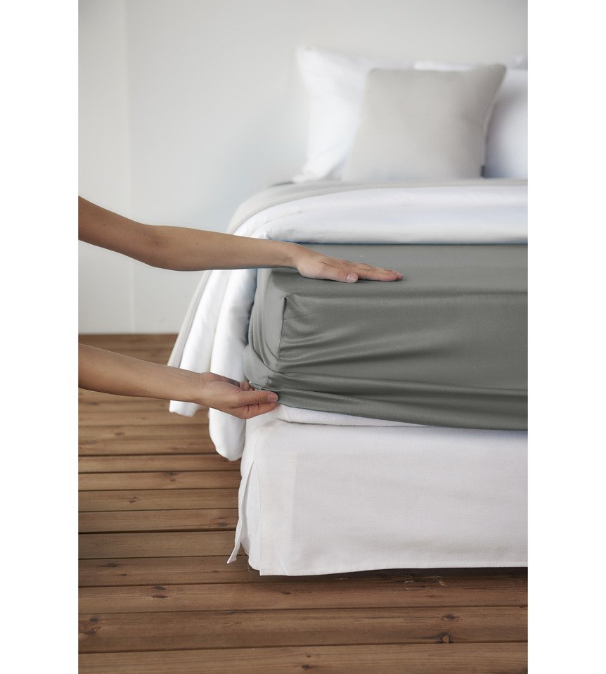 drap-housse Uni Satin 100