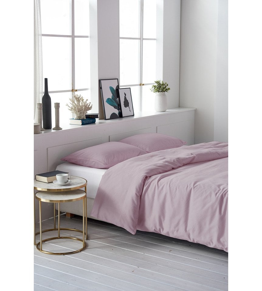 housse de duvet Uni Satin 100