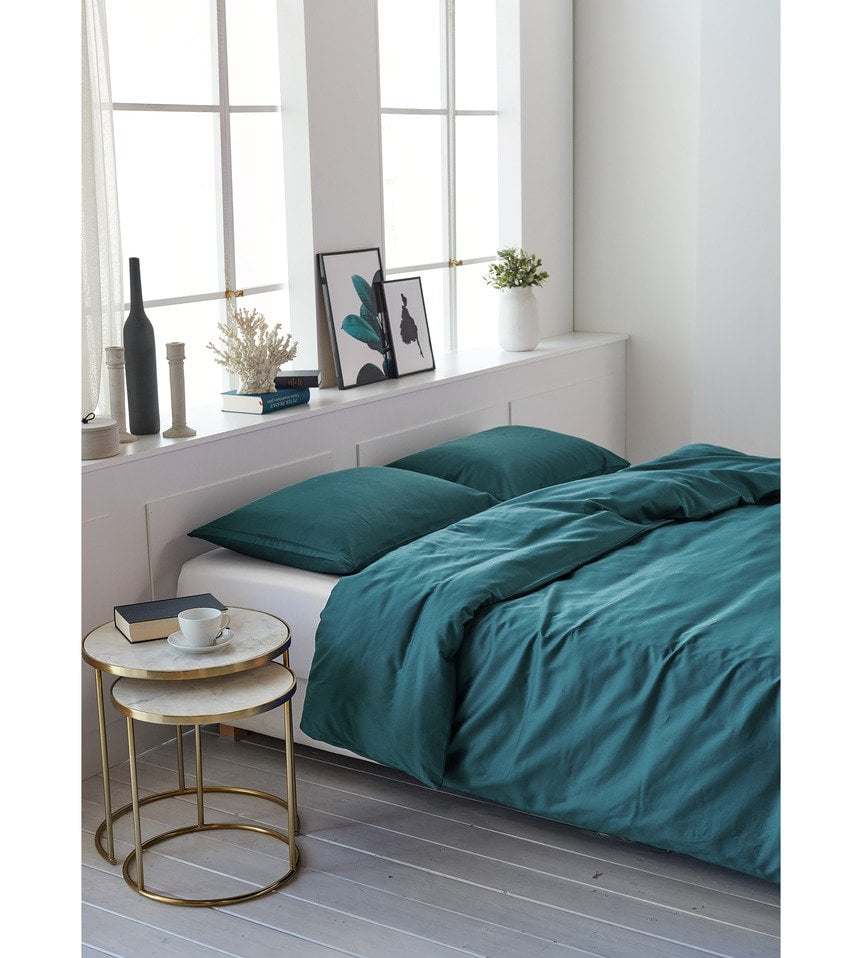 housse de duvet Uni Satin 100