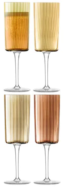 set de verres à champagne Gems