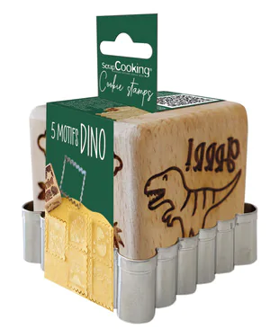 set di formine tagliapasta Cookies