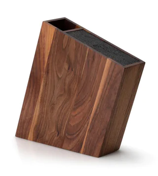 bloc de couteaux Walnut