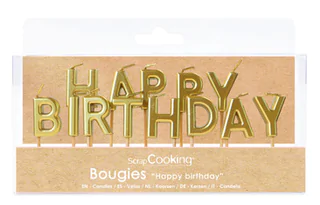 bougies d’anniversaire Party